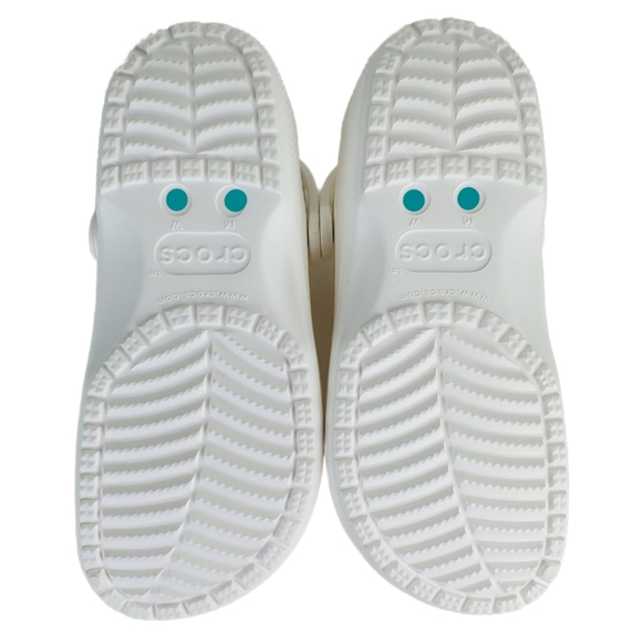NWB Crocs unisex classic translucent clear slip on clogs white outdoor beach - Picture 12 of 13